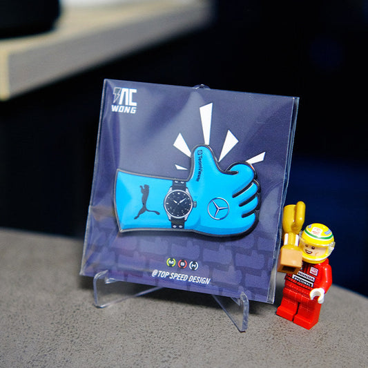 F1 Racing Glove Pin