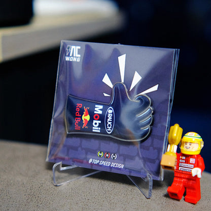 F1 Racing Glove Pin