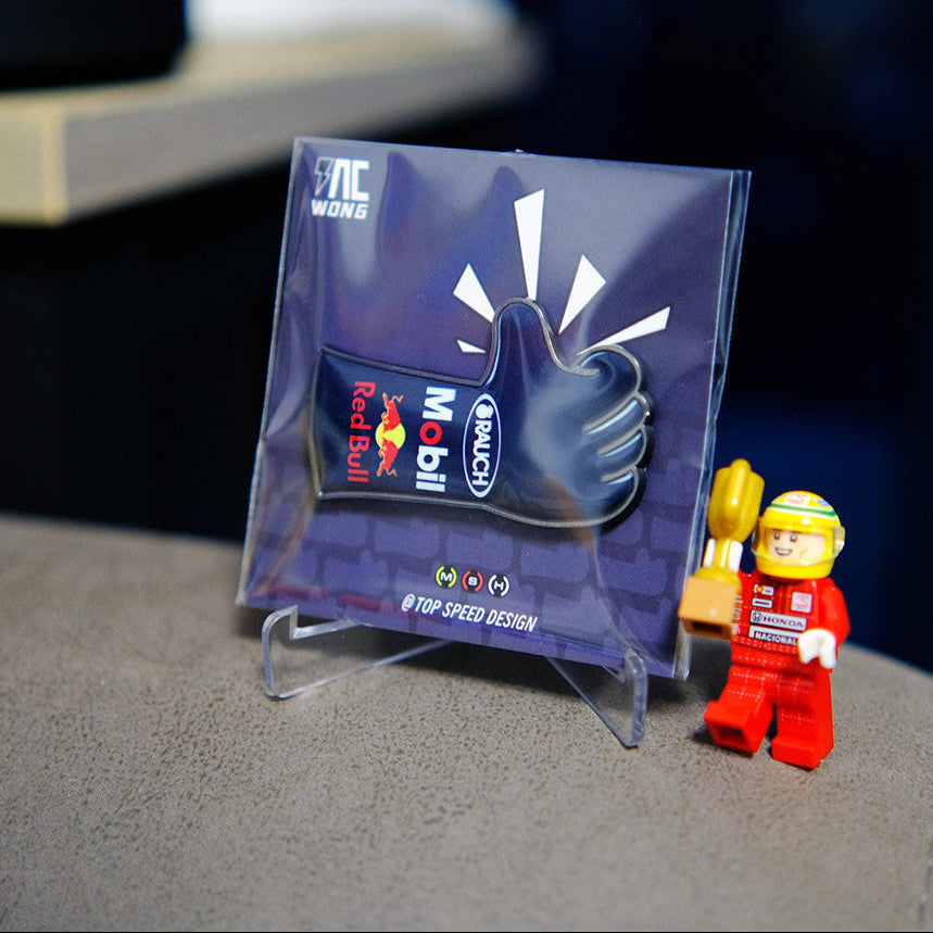 F1 Racing Glove Pin